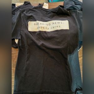 Breaking news nobody cares shirt